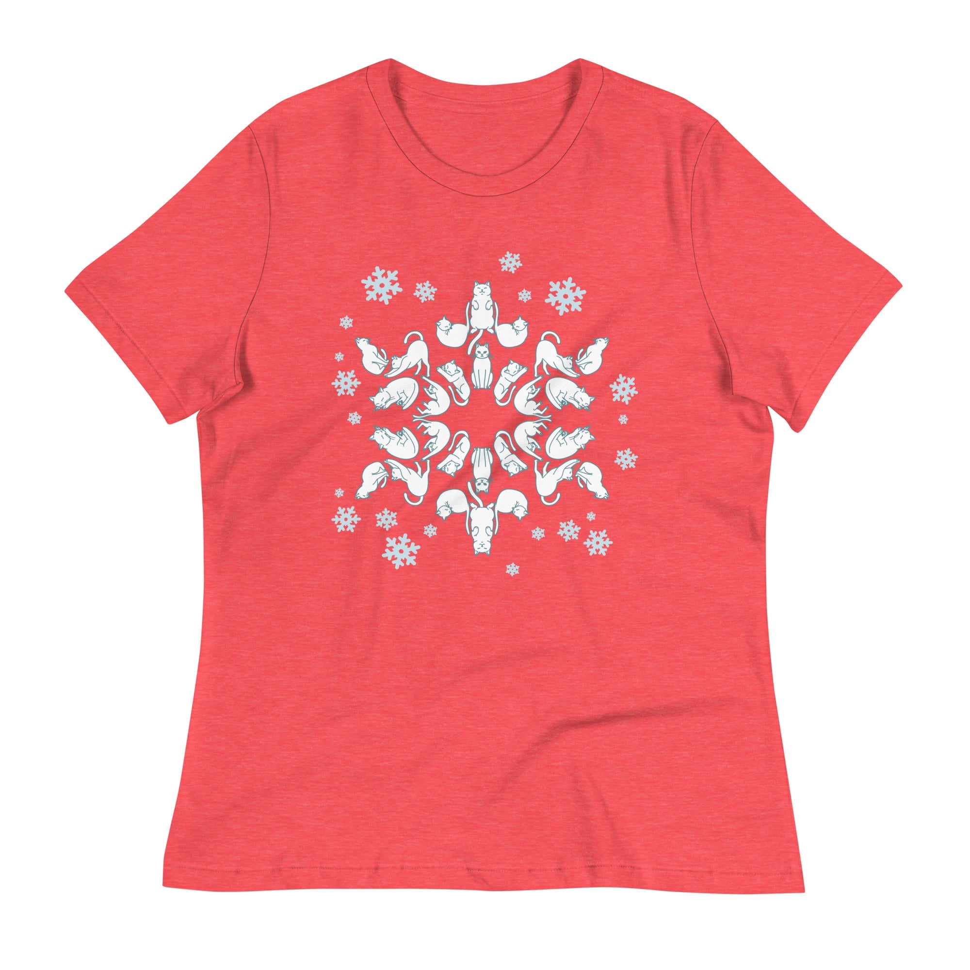 Cat Snowflake Women's Signature Tee