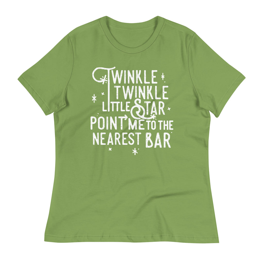 Point Me To The Nearest Bar Women's Signature Tee