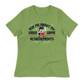 Ask Me About My Video Game Achievements Women's Signature Tee