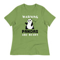 Warning, Pandas Are Bears Women's Signature Tee