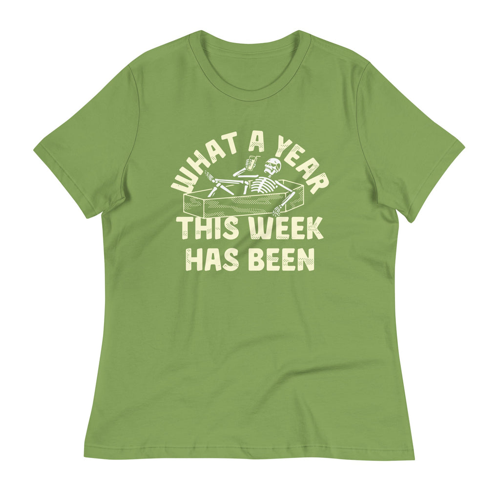 What A Year This Week Has Been Women's Signature Tee