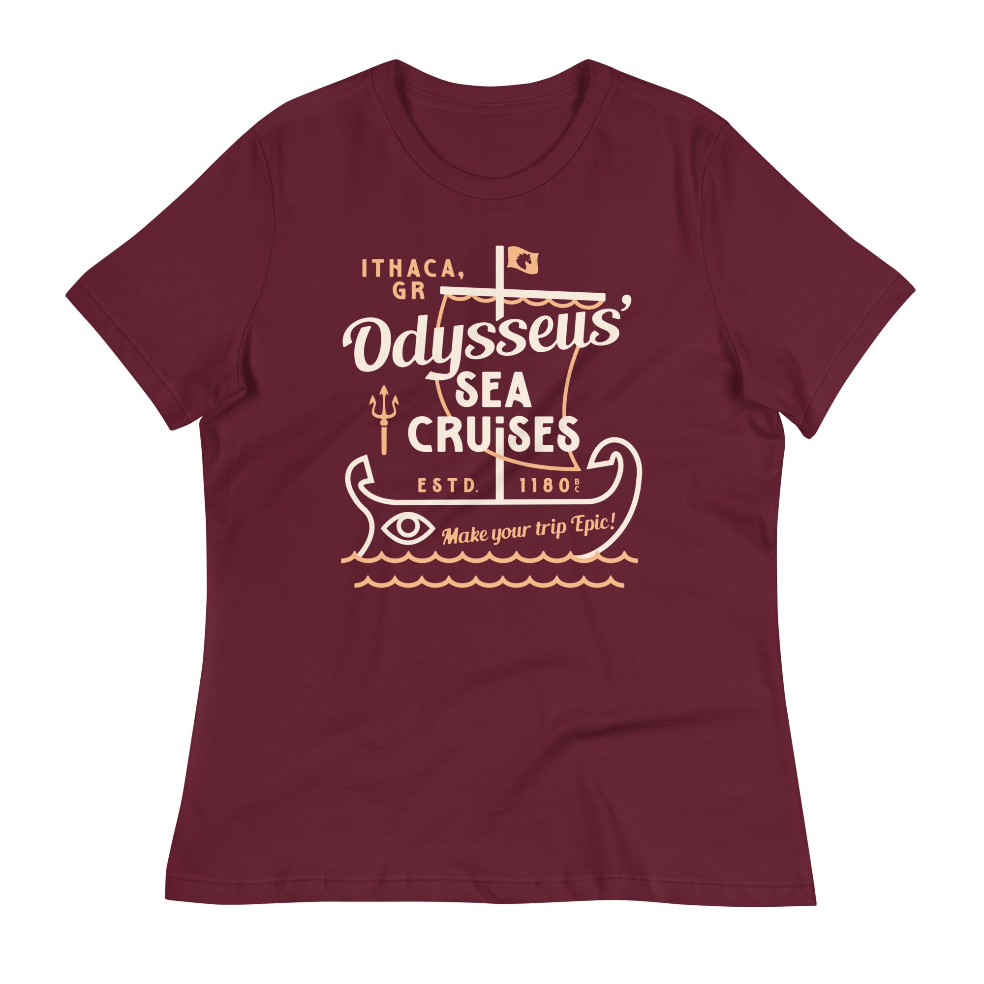 Odysseus Sea Cruises Women's Signature Tee