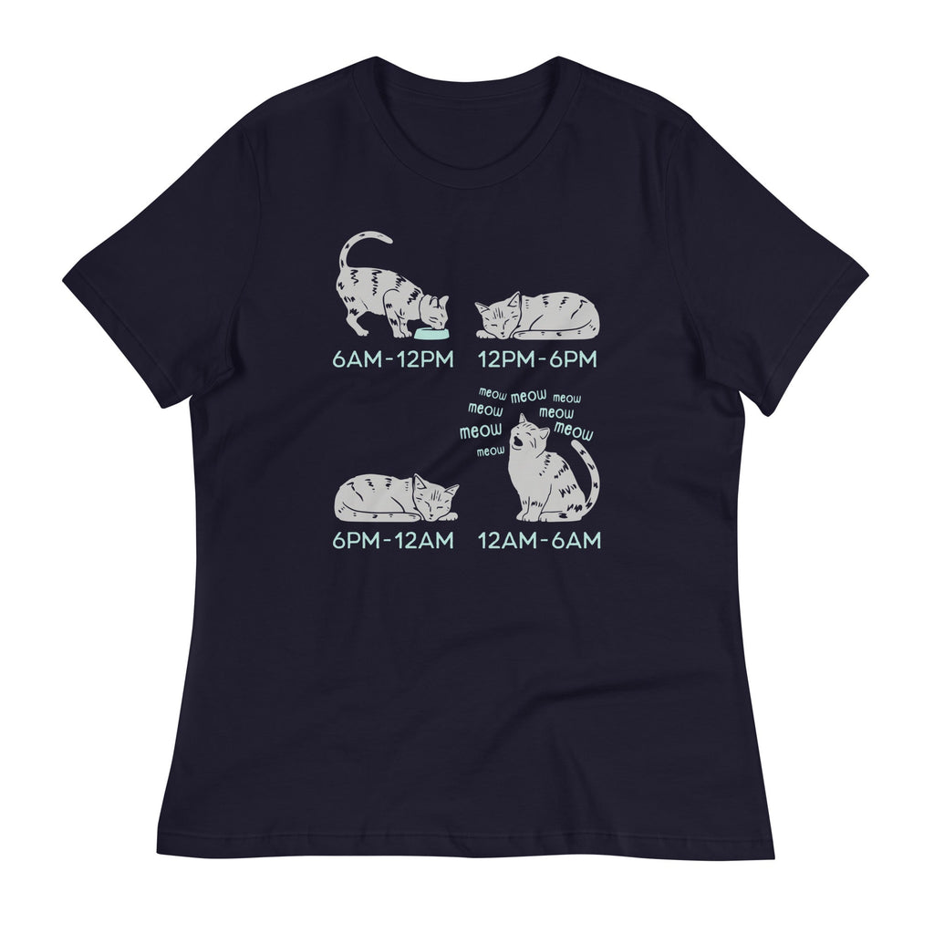 Cat Day Schedule Women's Signature Tee