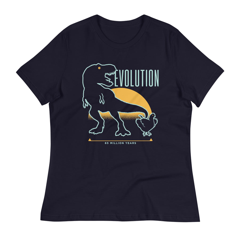 Dinosaur Evolution Women's Signature Tee