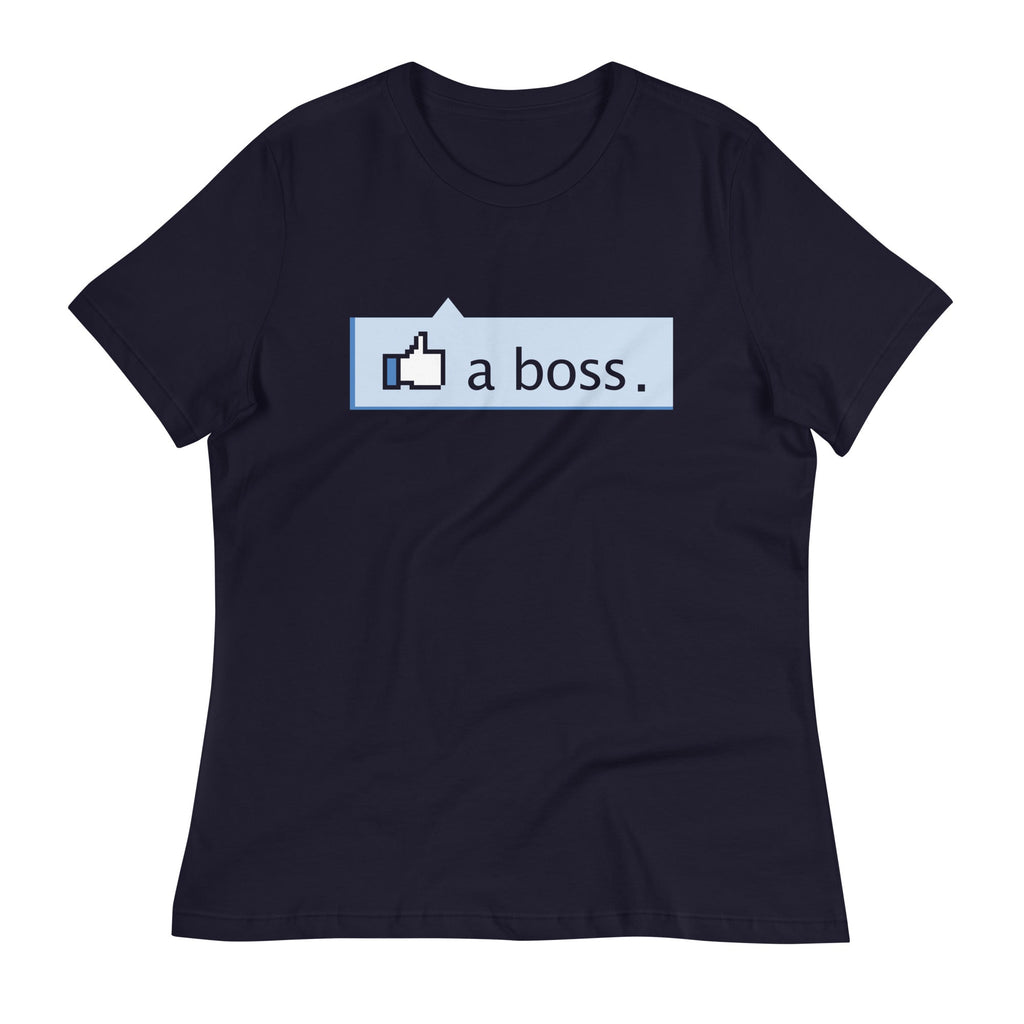 Like A Boss Thumbs Up Women's Signature Tee
