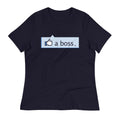 Like A Boss Thumbs Up Women's Signature Tee