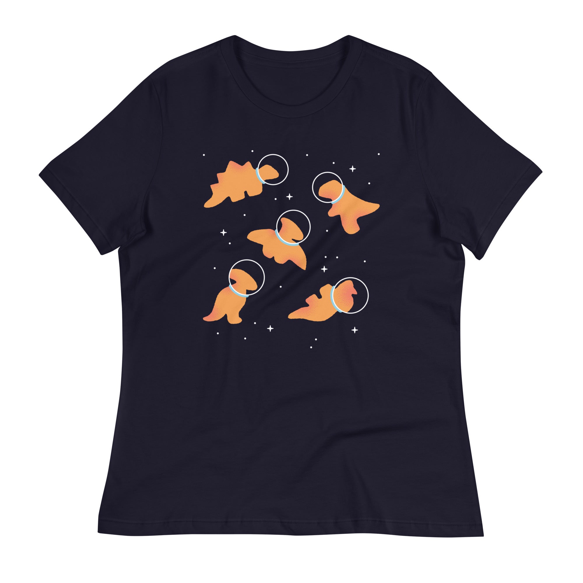 Dino Nugs In Space Women's Signature Tee
