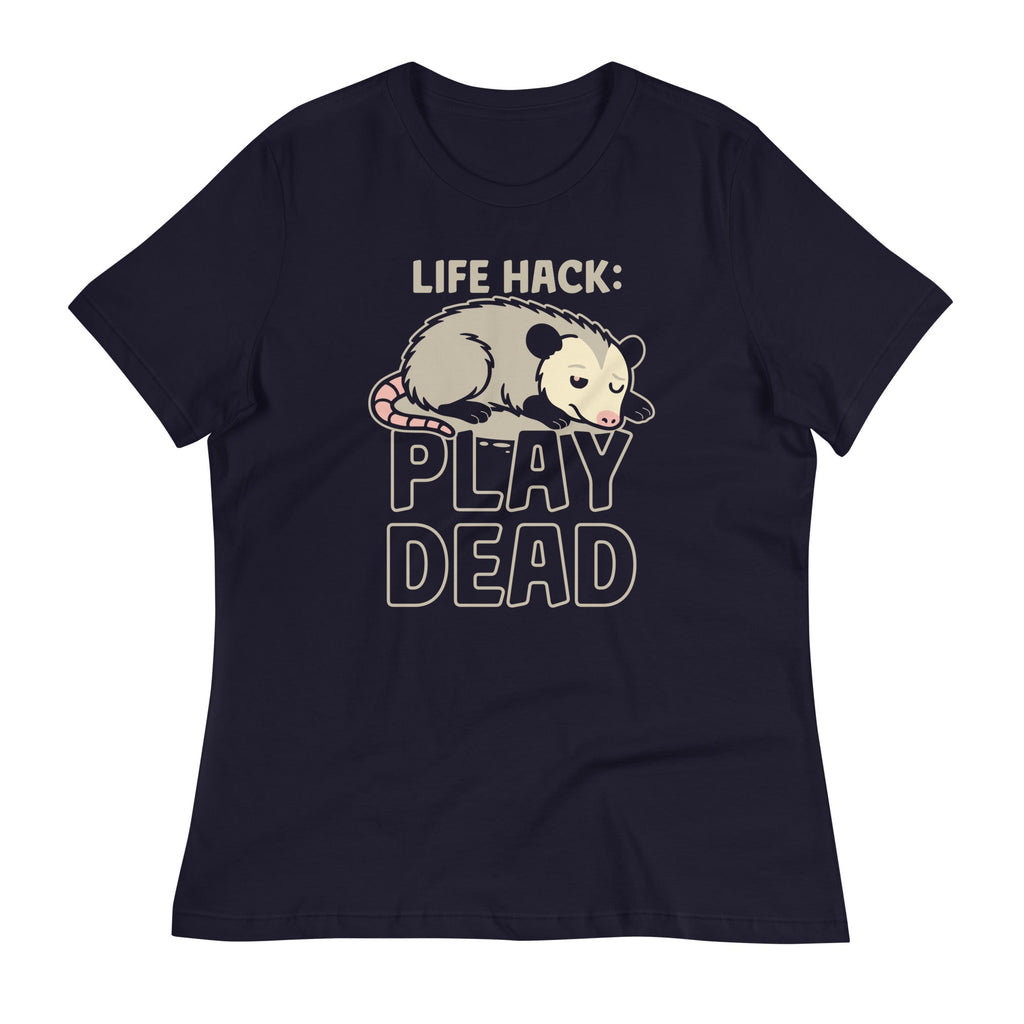 Life Hack Play Dead Women's Signature Tee