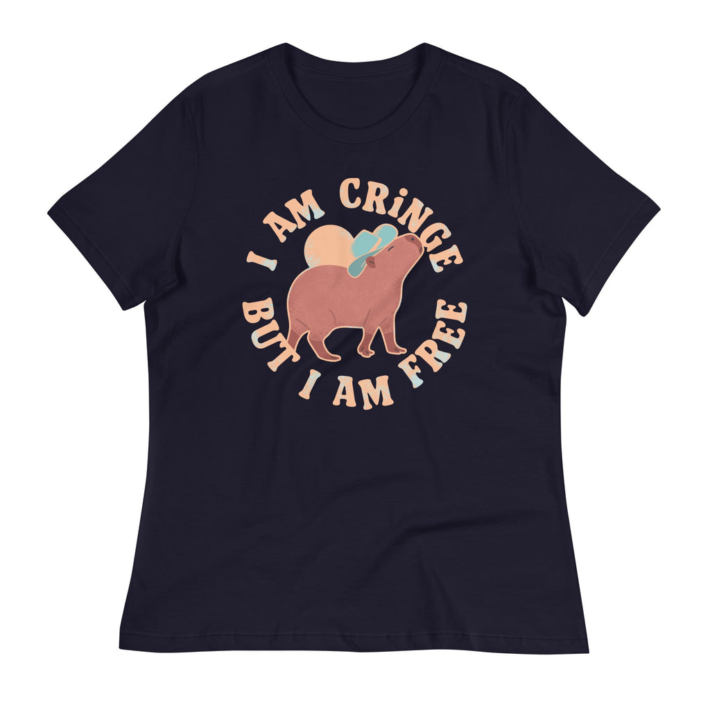 I Am Cringe But I Am Free Women's Signature Tee