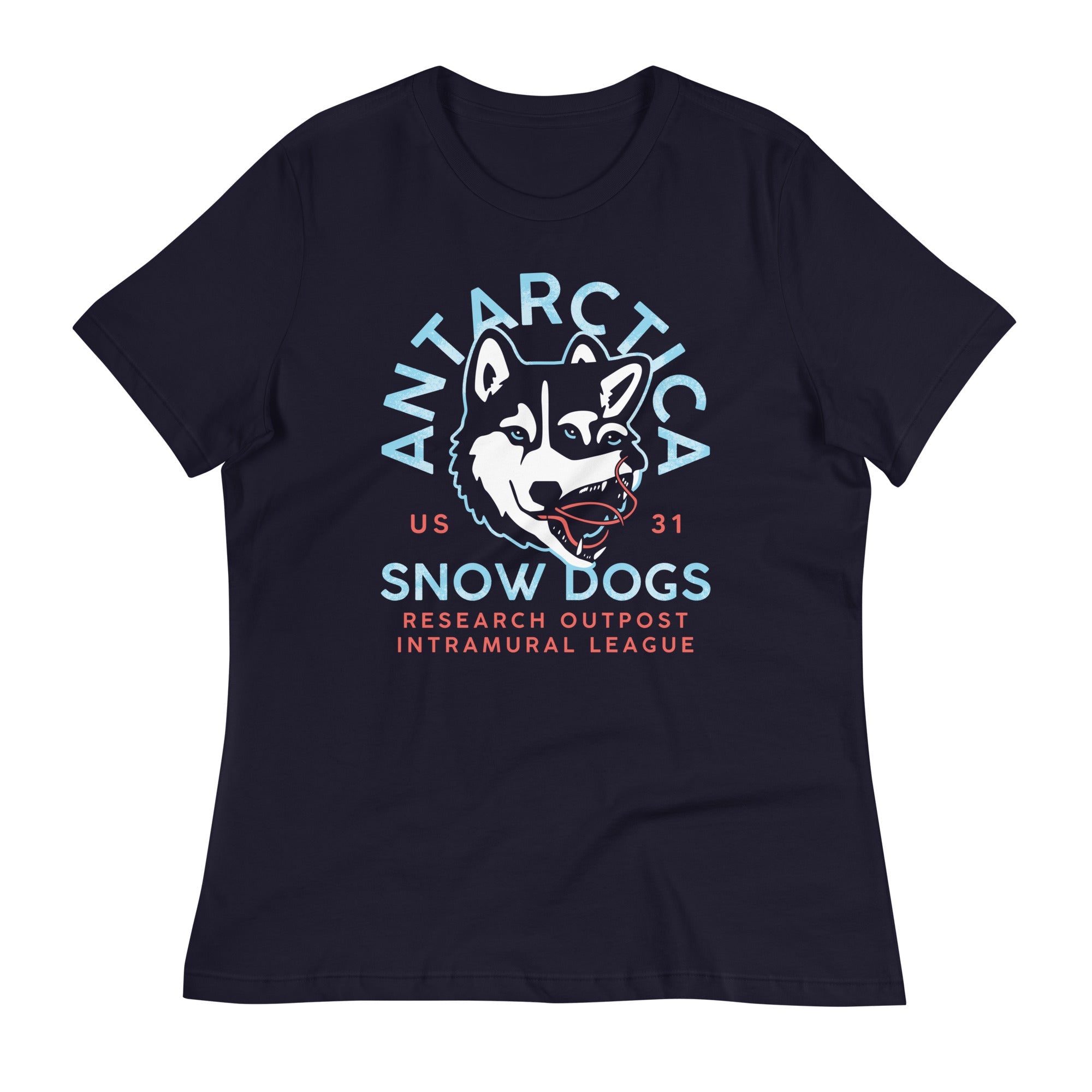 Antarctica Snow Dogs Women's Signature Tee