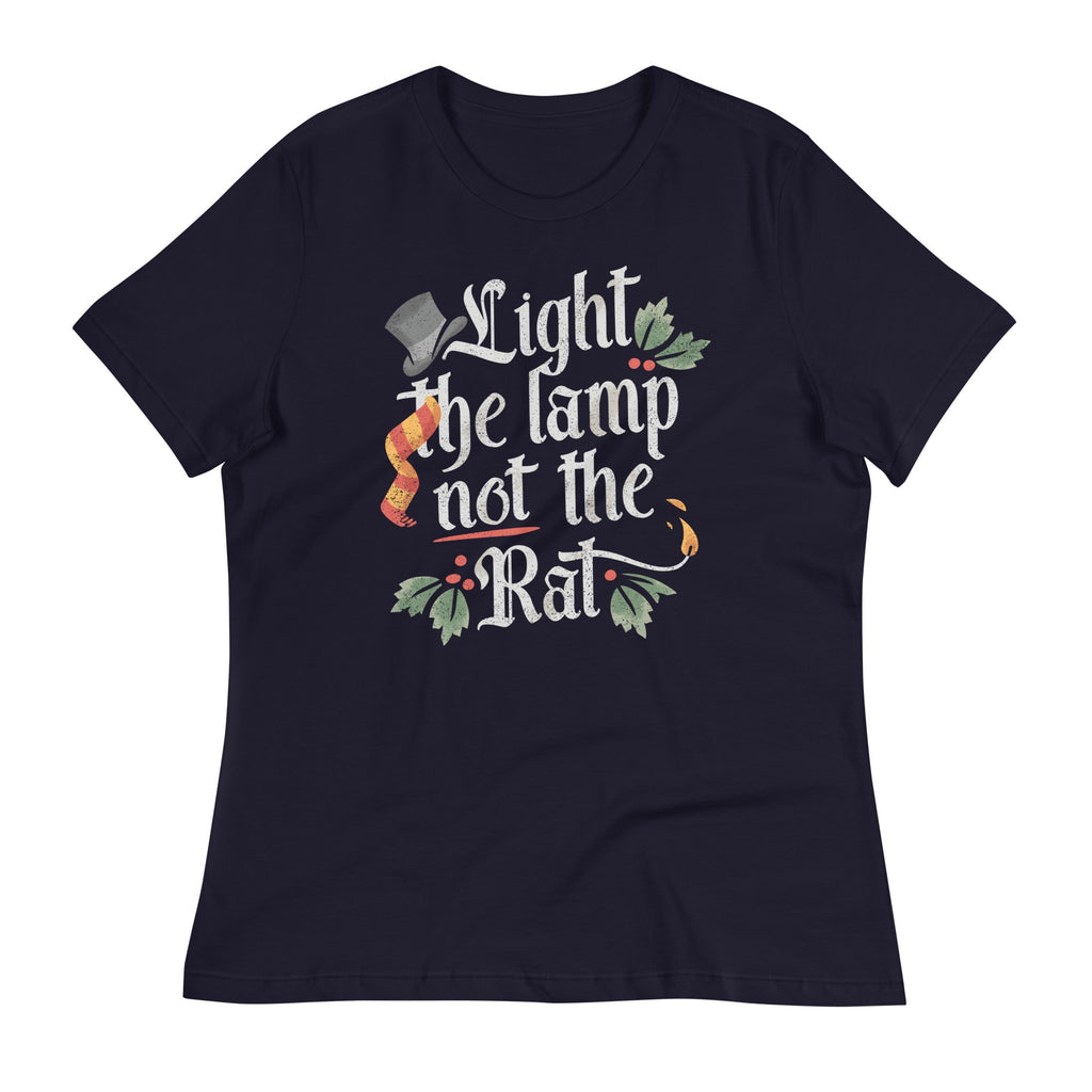 Light The Lamp Not The Rat Women's Signature Tee