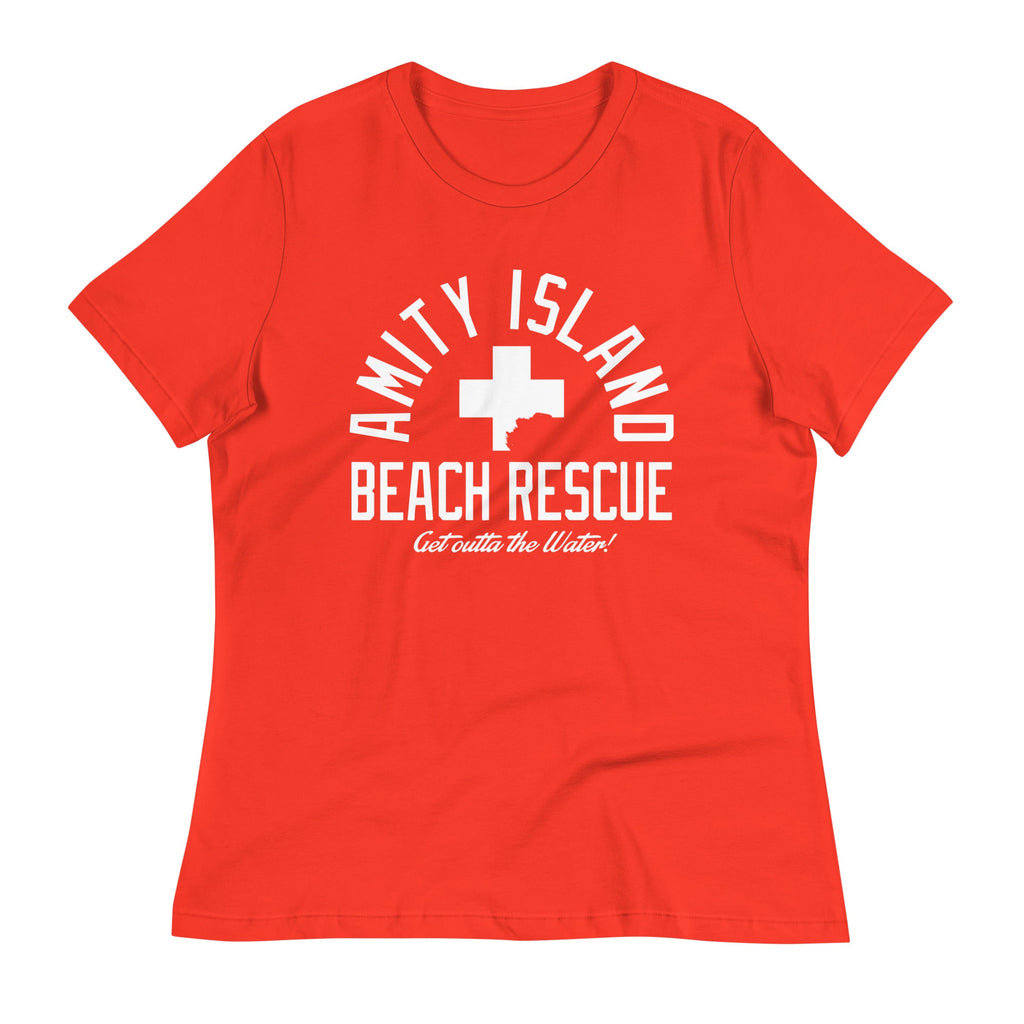 Amity Island Beach Rescue Women's Signature Tee
