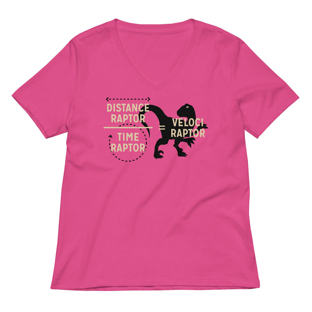 Veloci Raptor Women's V-Neck Tee