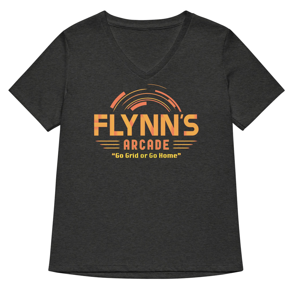 Flynn's Arcade Women's V-Neck Tee