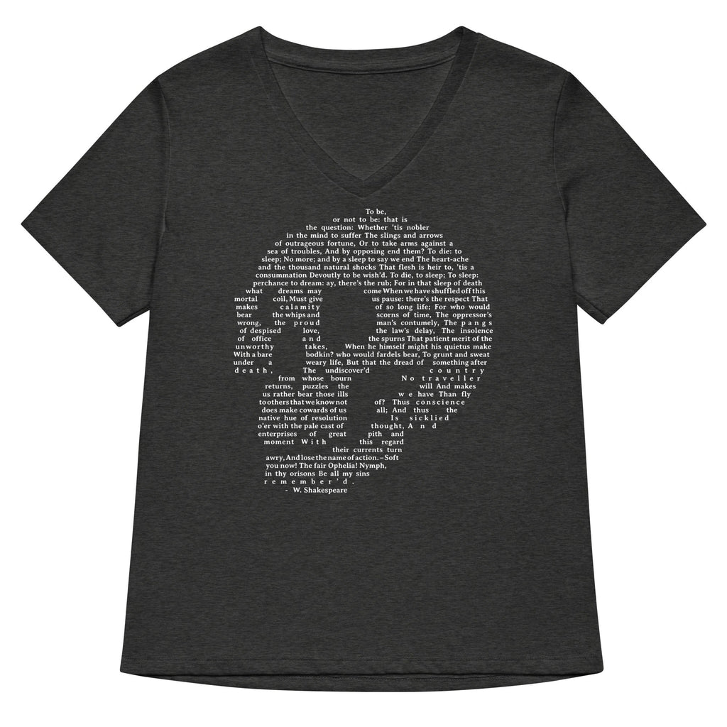 Hamlet Soliloquy Women's V-Neck Tee