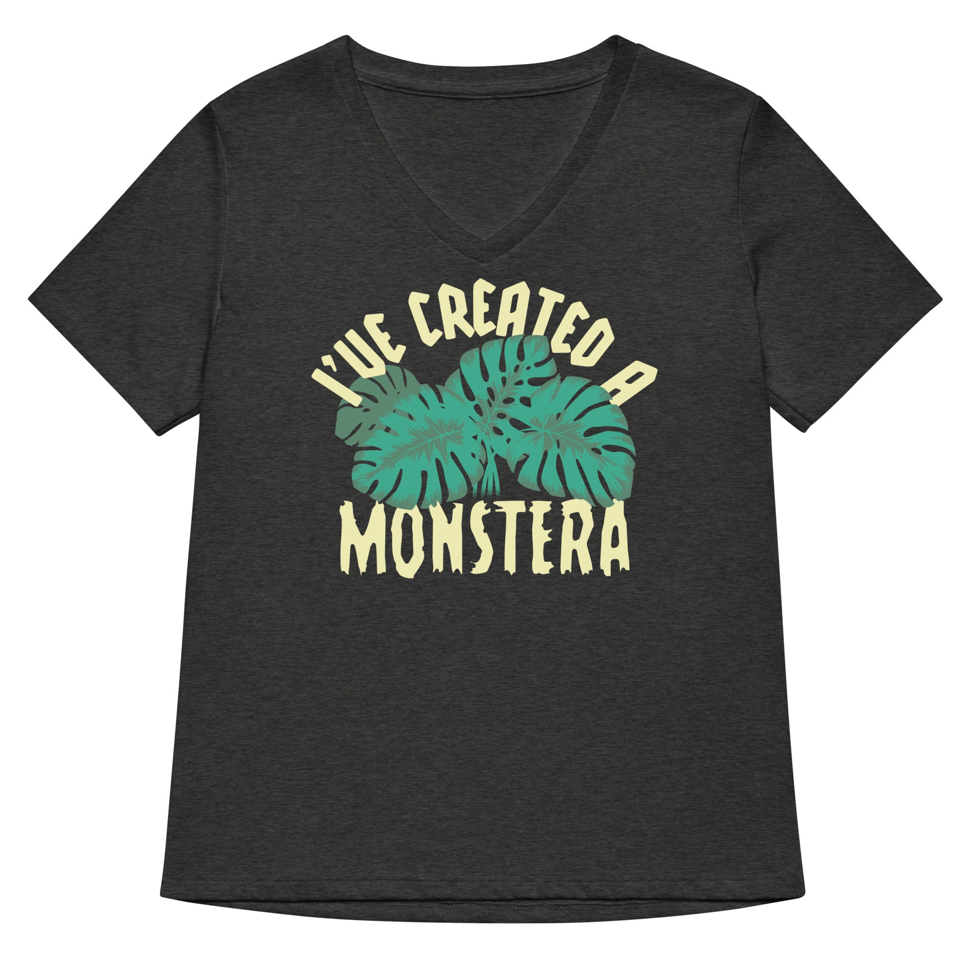 I've Created A Monstera Women's V-Neck Tee