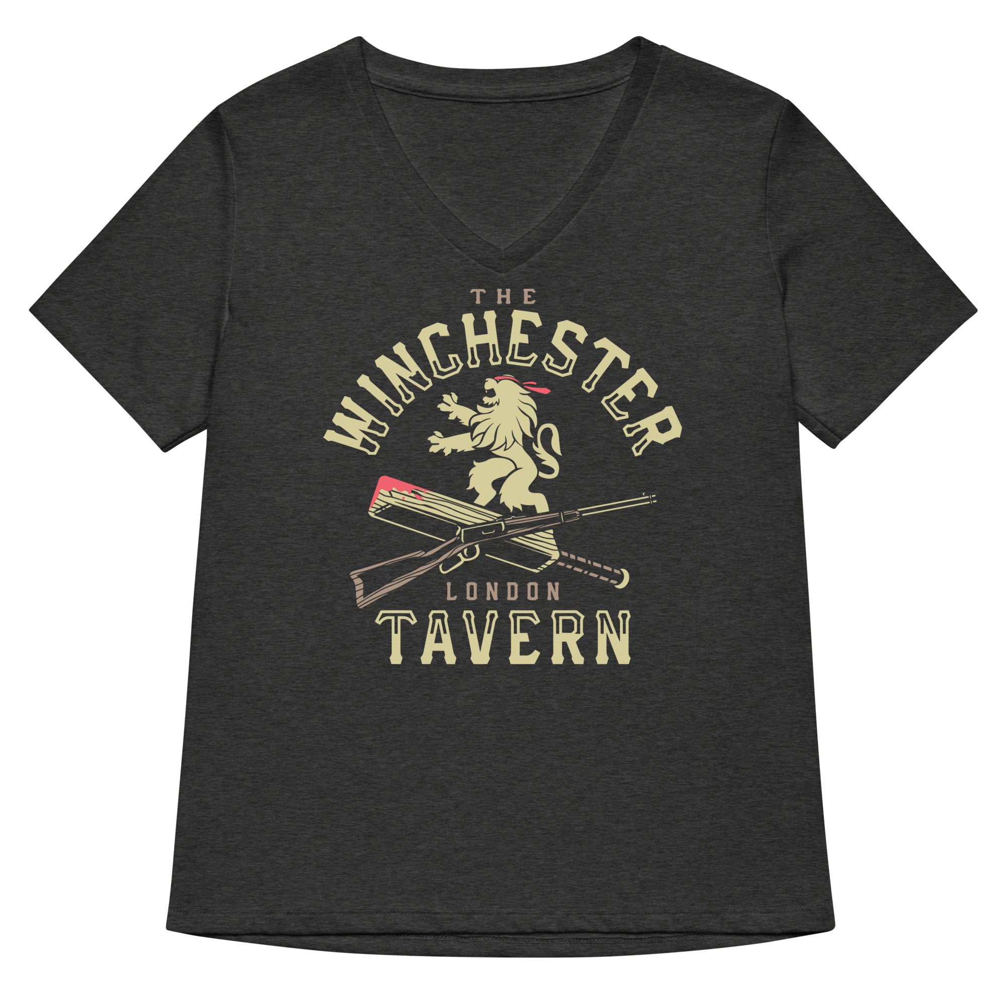 The Winchester Tavern Women's V-Neck Tee