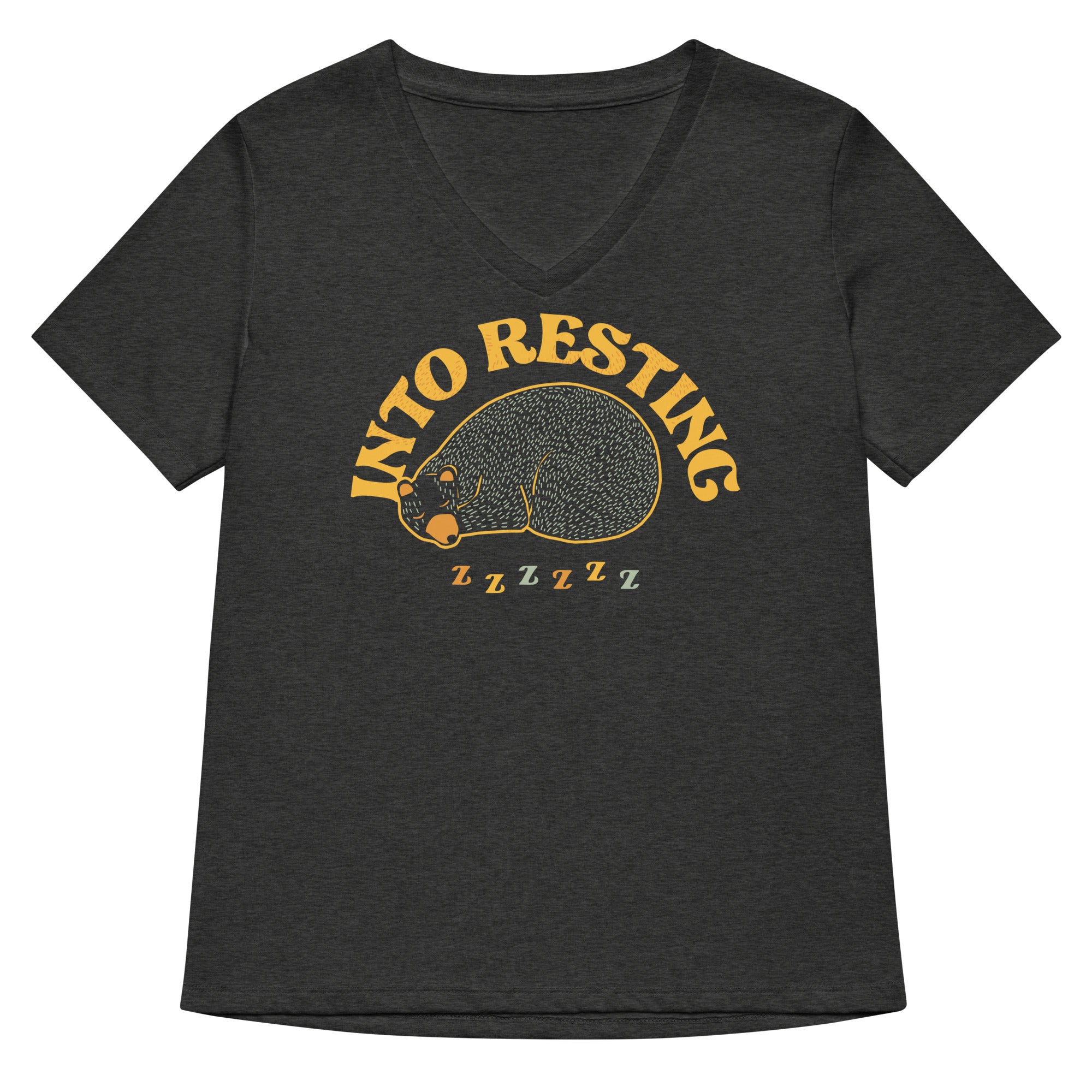 Into Resting Women's V-Neck Tee
