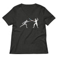 Light Fencing Women's V-Neck Tee