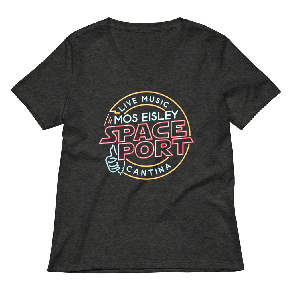 Mos Eisley Space Port Women's V-Neck Tee