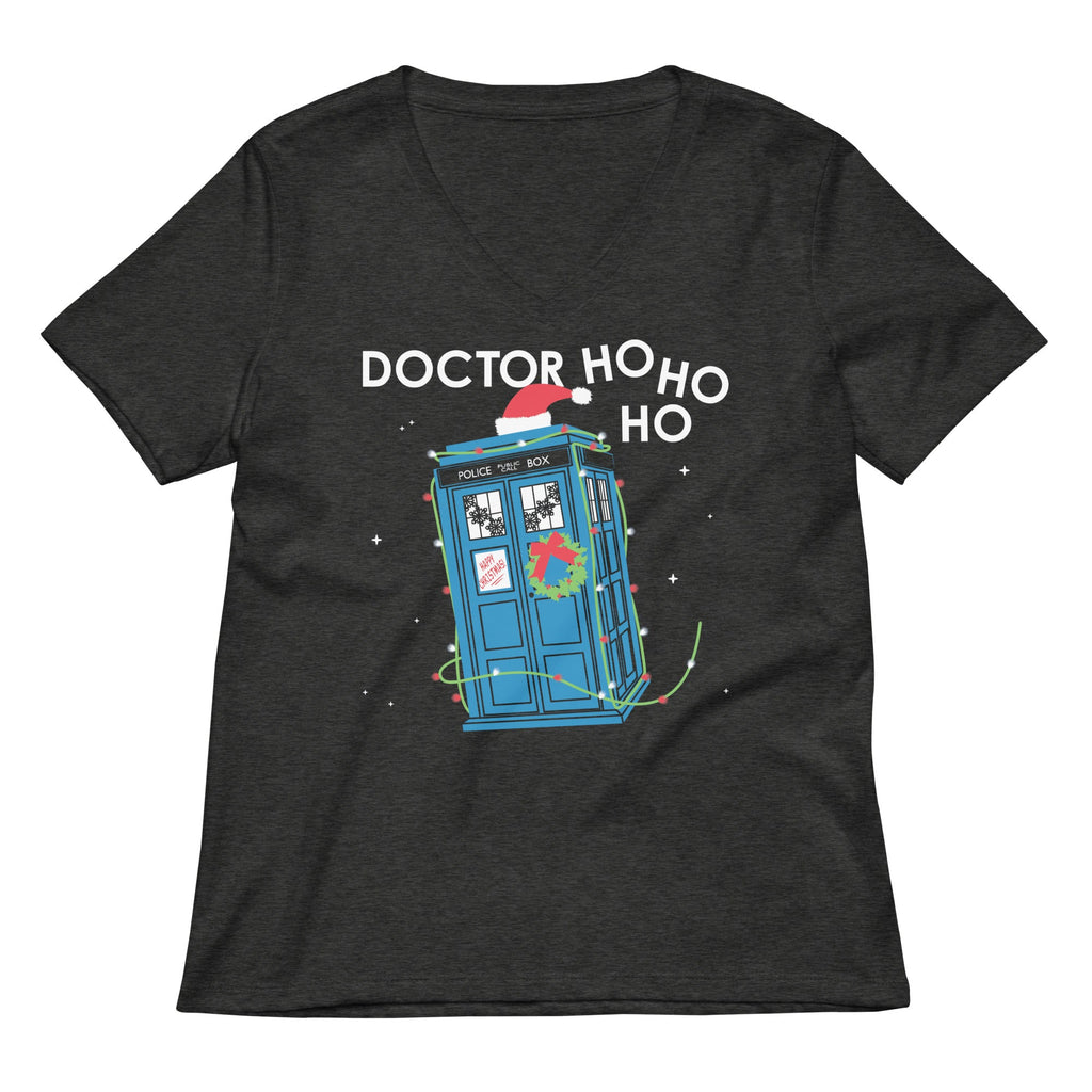 Doctor Ho Ho Ho Women's V-Neck Tee
