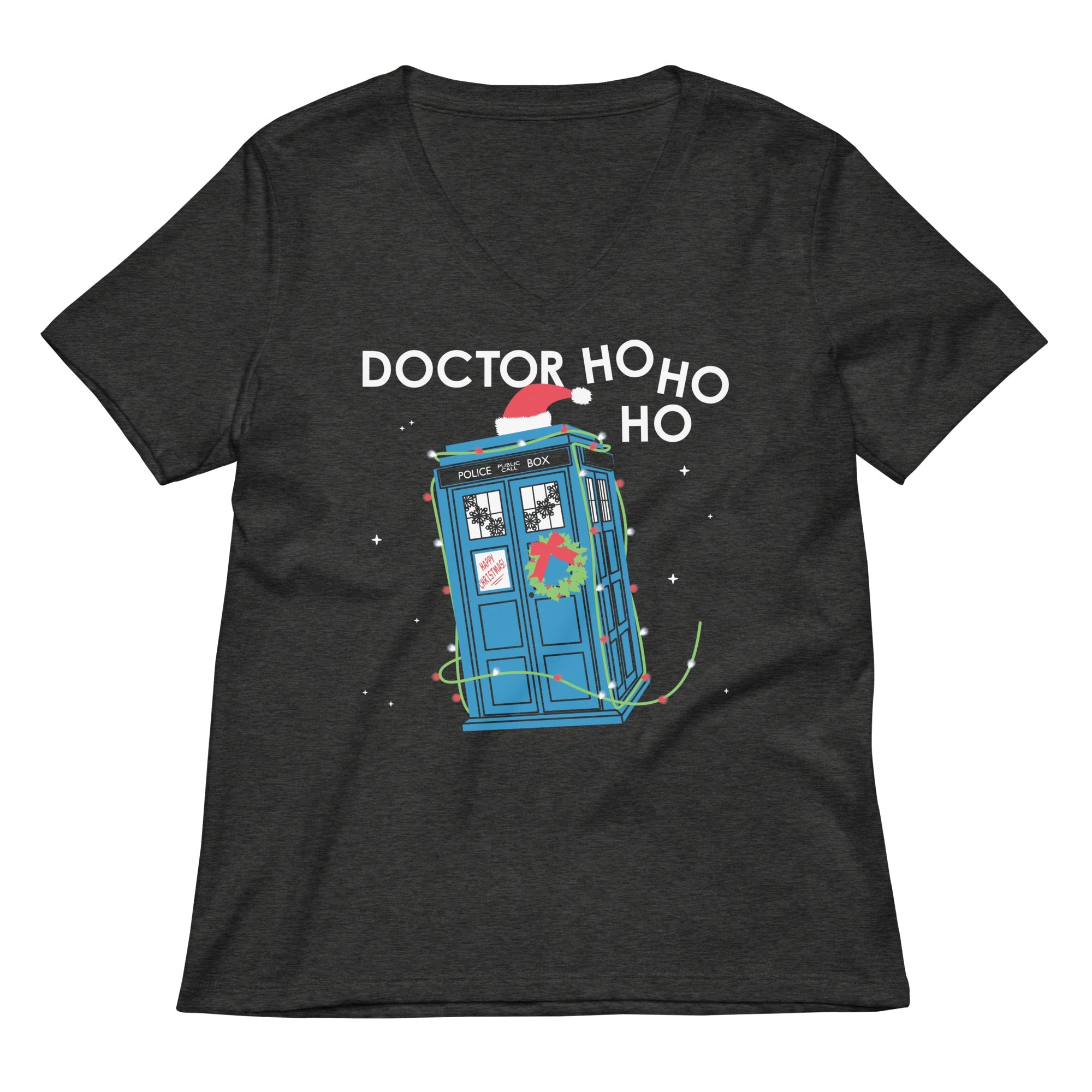 Doctor Ho Ho Ho Women's V-Neck Tee