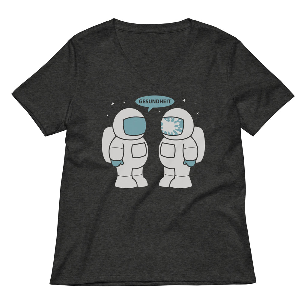 Space Sneeze Women's V-Neck Tee