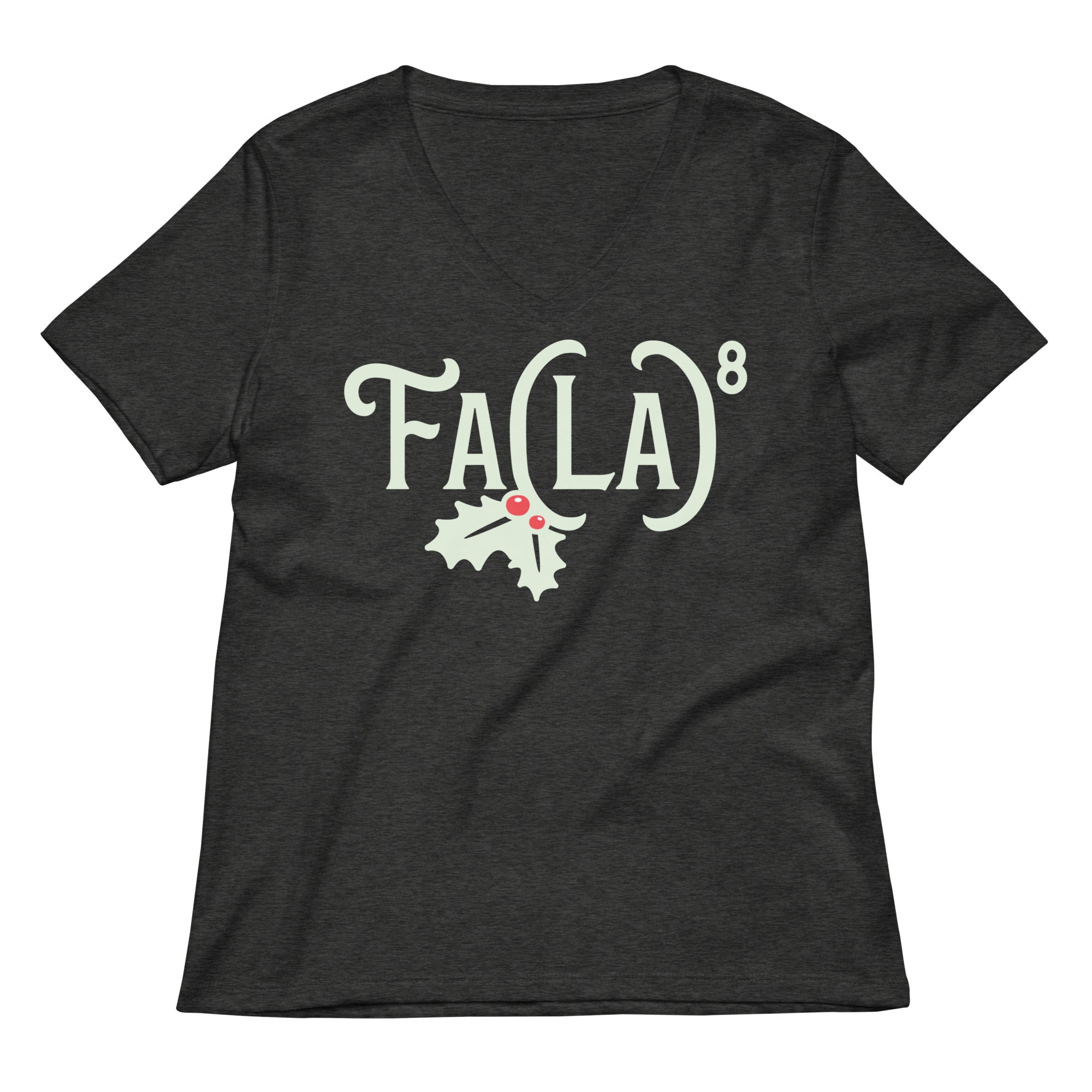 Fa LaLaLaLaLaLaLaLa Women's V-Neck Tee