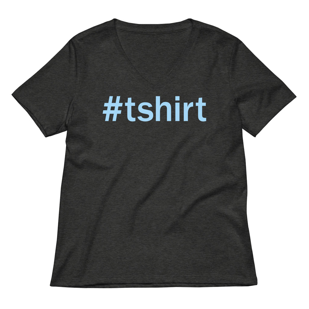 Hashtag T-Shirt Women's V-Neck Tee