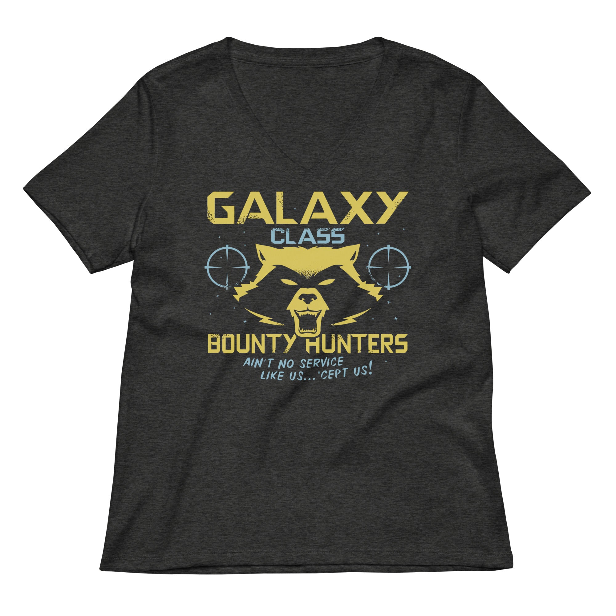 Galaxy Class Bounty Hunters Women's V-Neck Tee