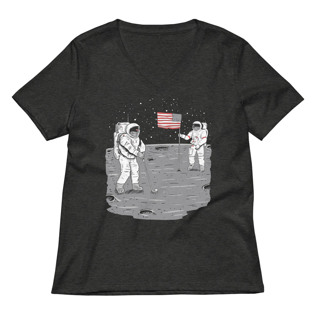 Moon Golf Women's V-Neck Tee