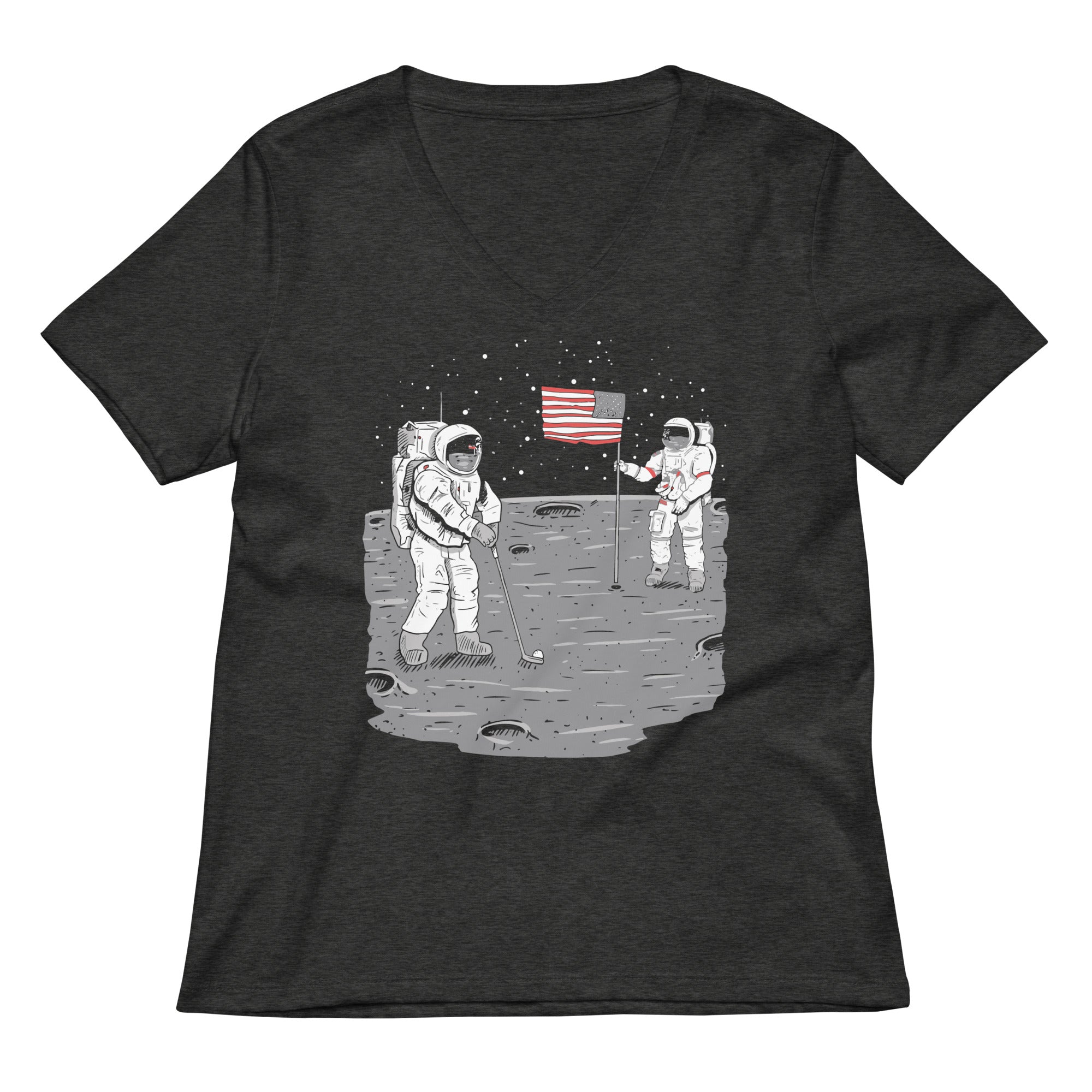 Moon Golf Women's V-Neck Tee
