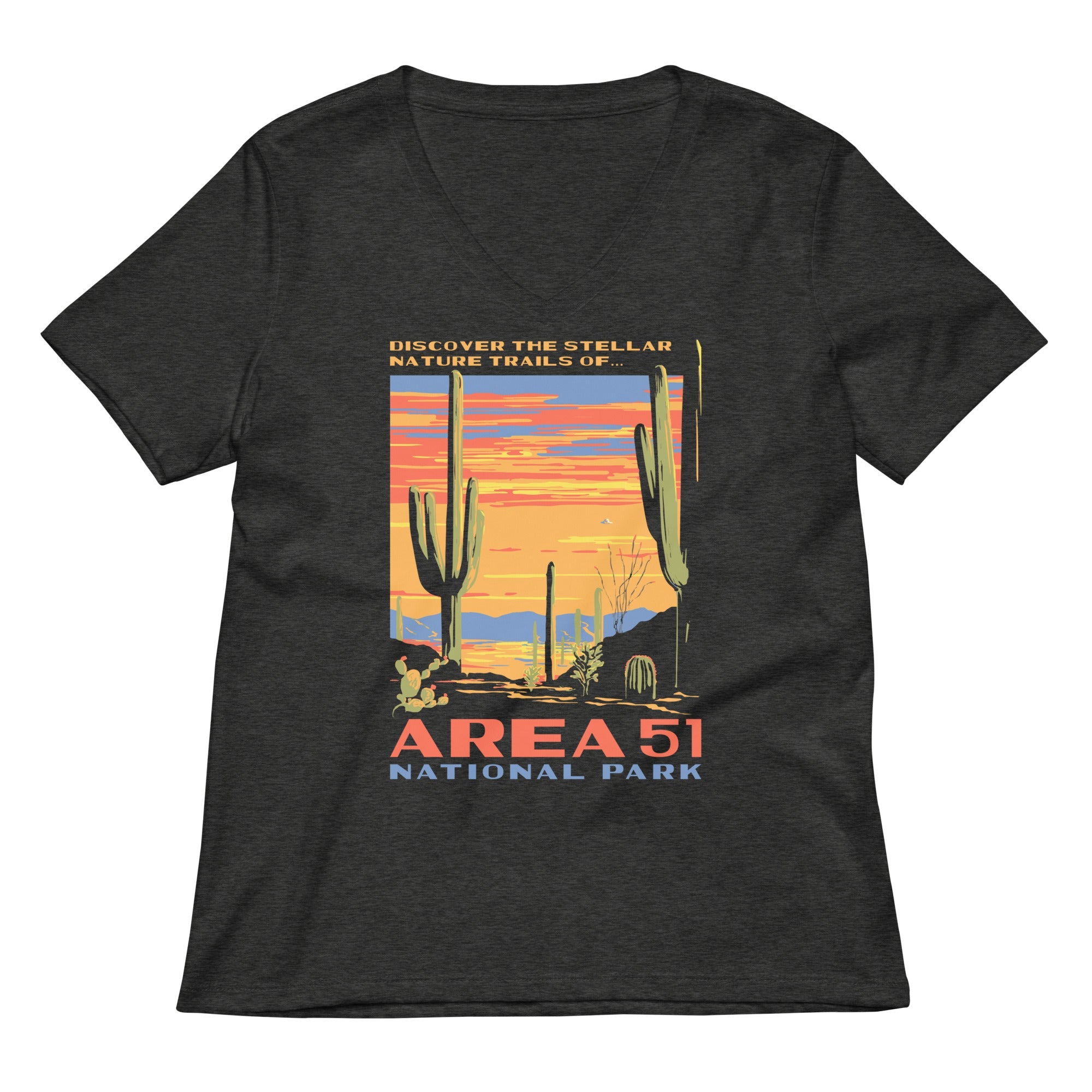 Area 51 National Park Women's V-Neck Tee