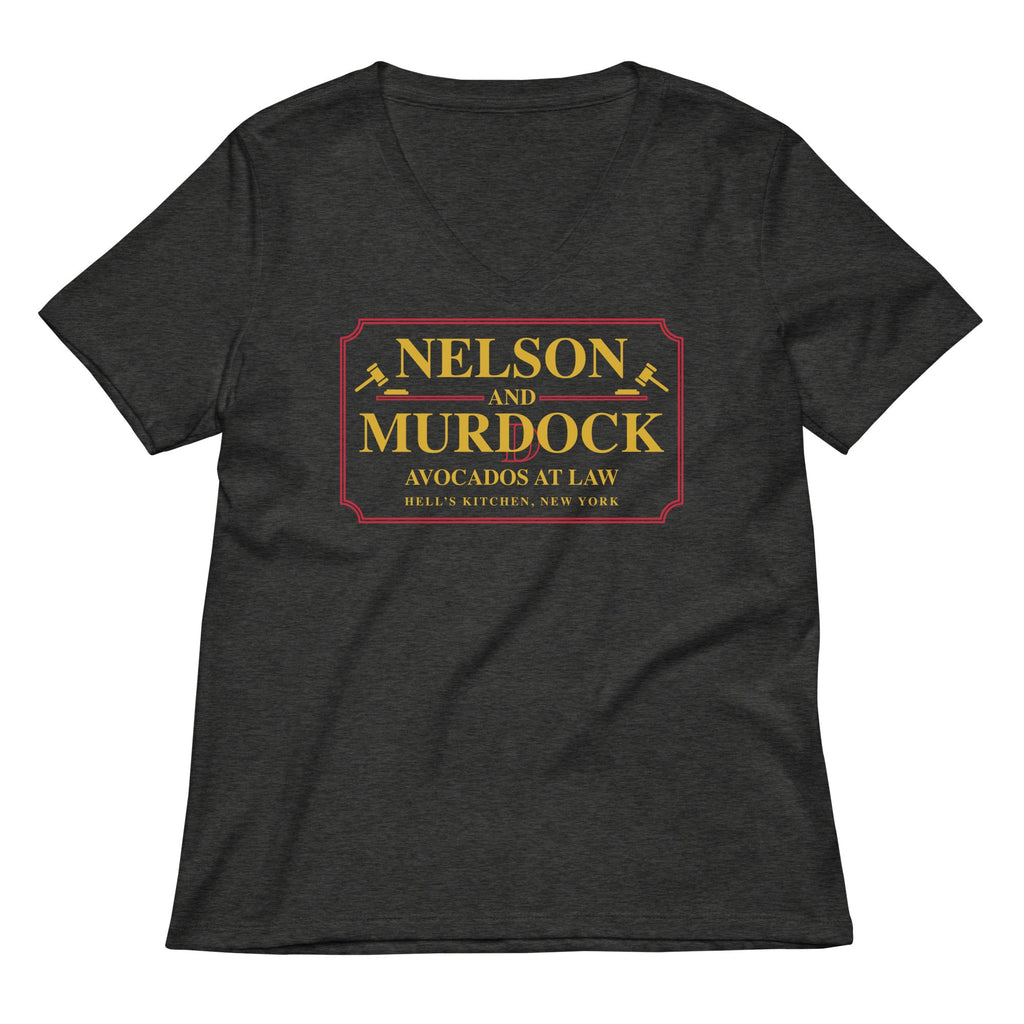Nelson And Murdock Women's V-Neck Tee