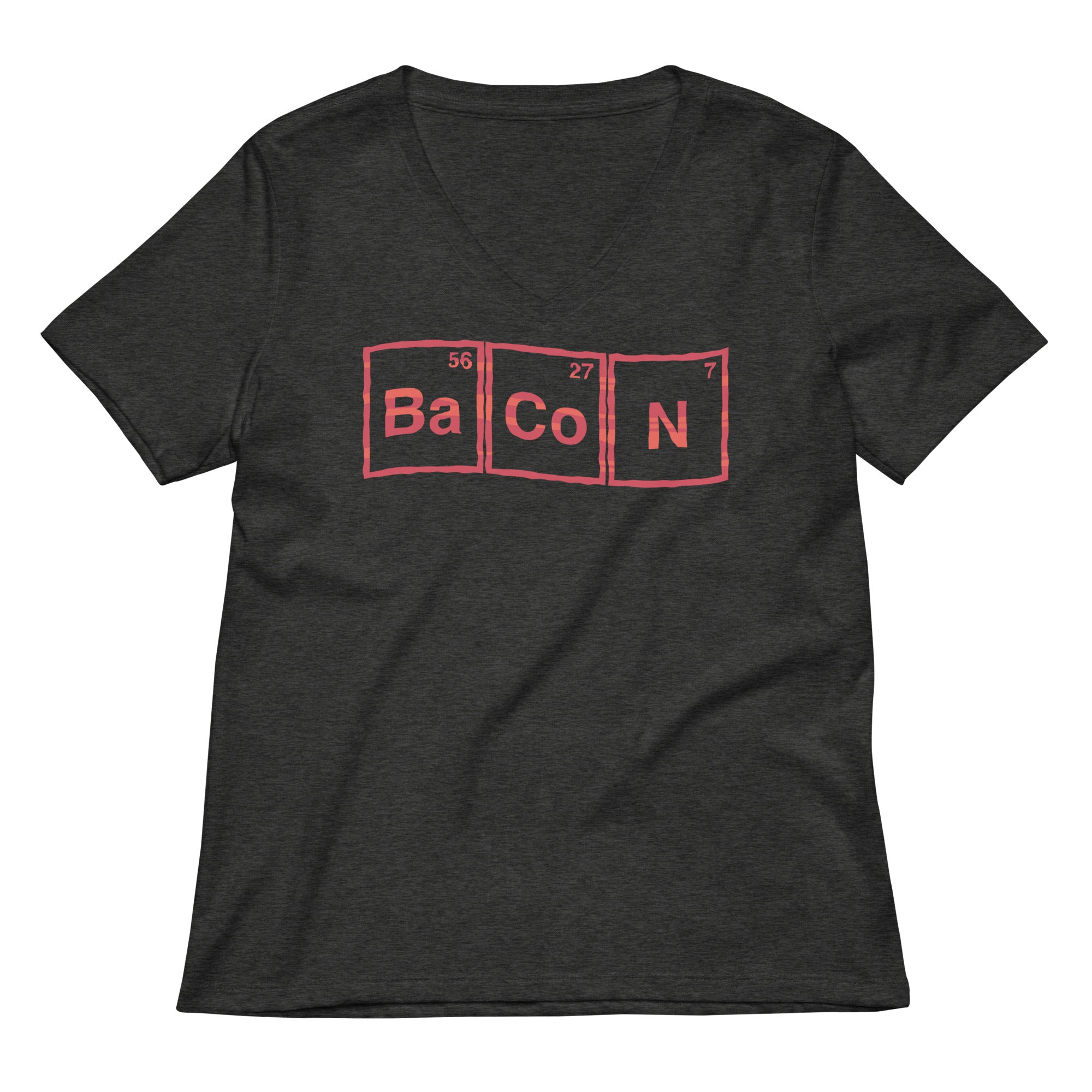 Bacon Compound Women's V-Neck Tee