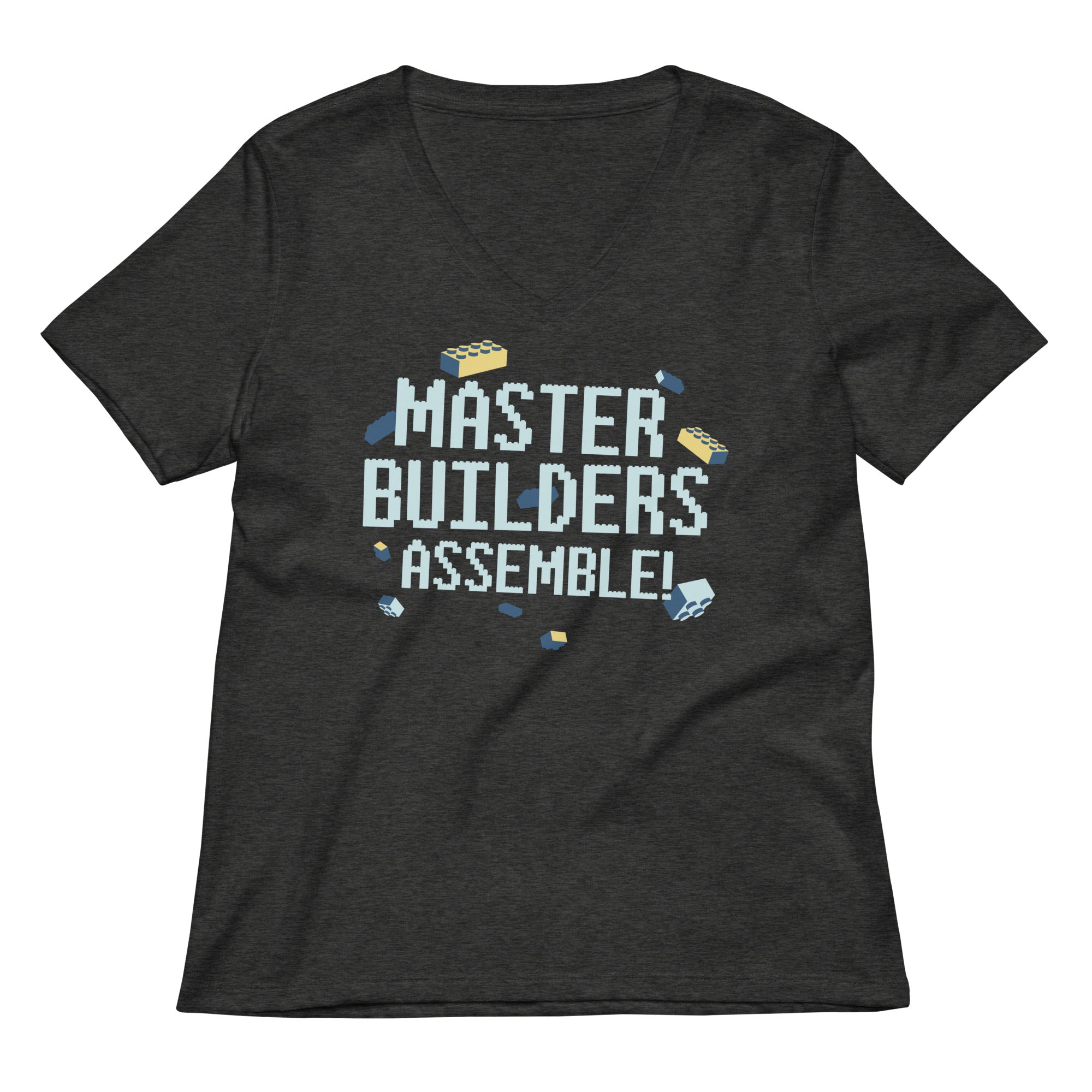 Master Builders Assemble! Women's V-Neck Tee