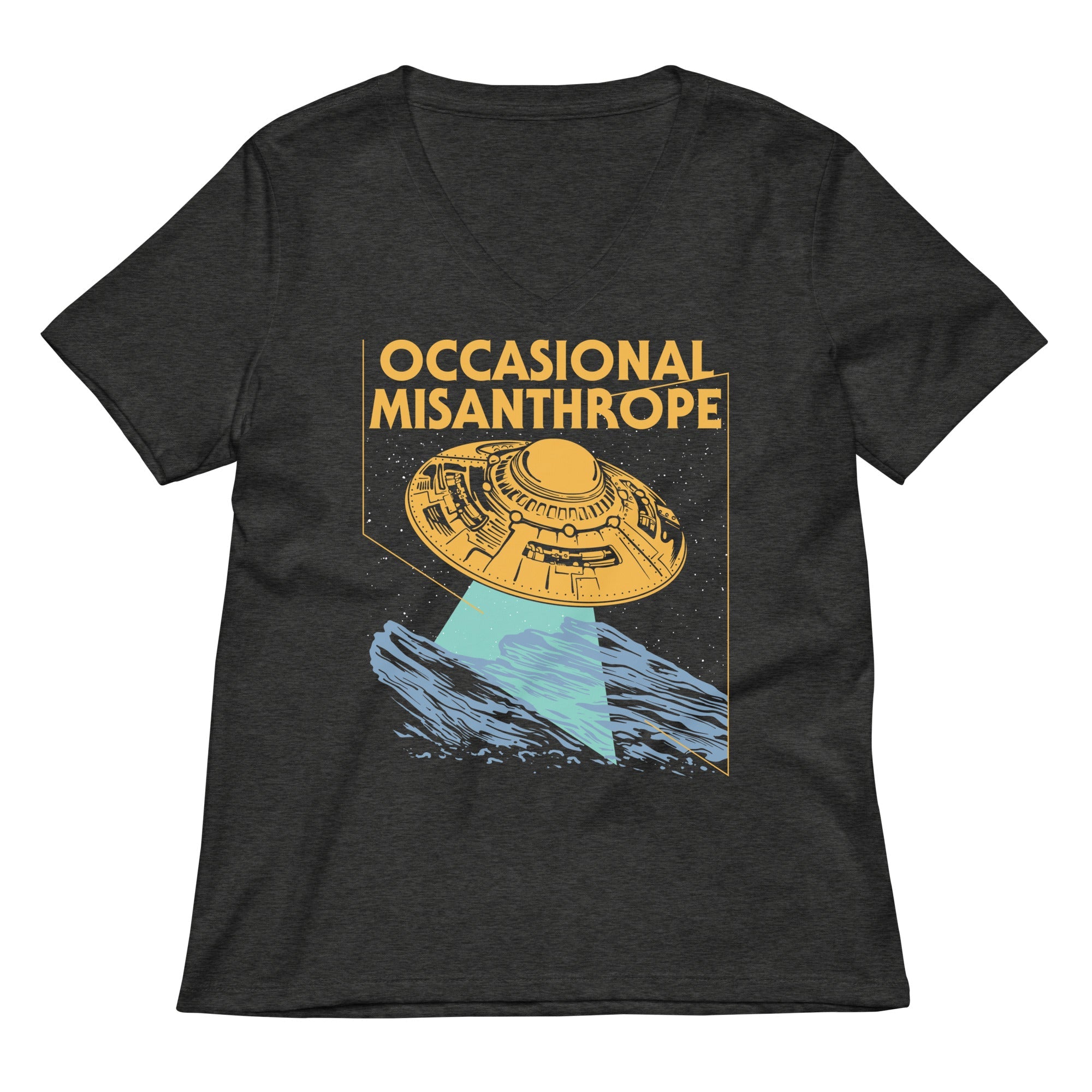 Occasional Misanthrope Women's V-Neck Tee