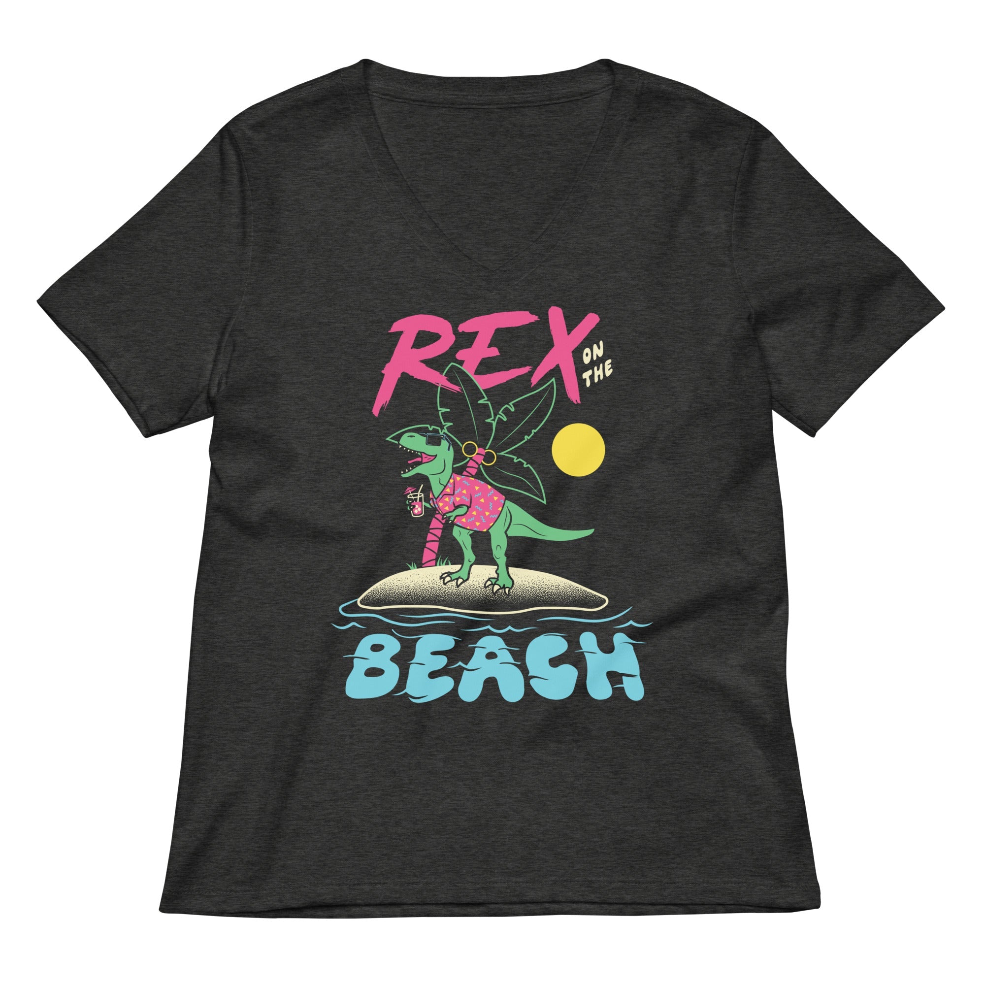 Rex On The Beach Women's V-Neck Tee
