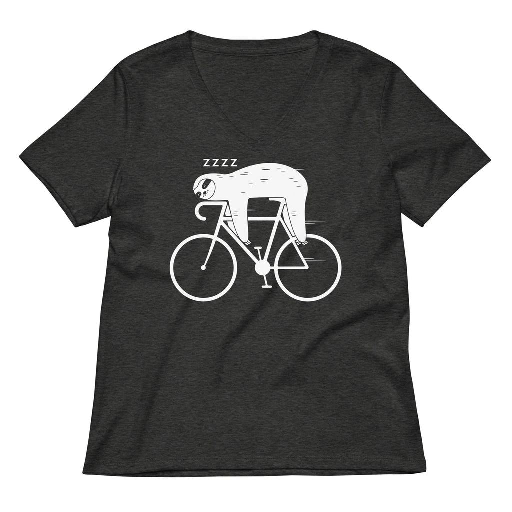 Slow Rider Women's V-Neck Tee