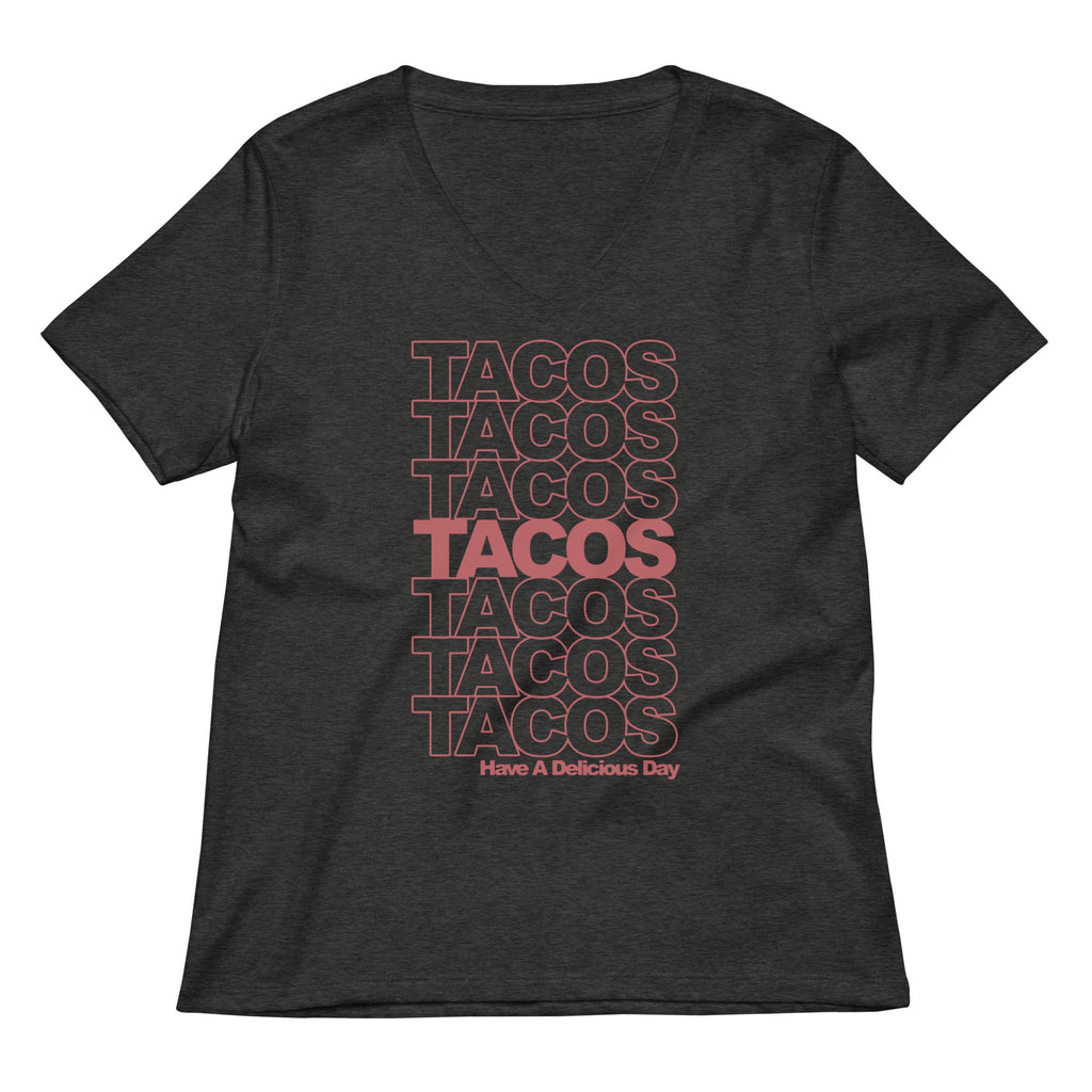 Tacos Tacos Tacos Women's V-Neck Tee