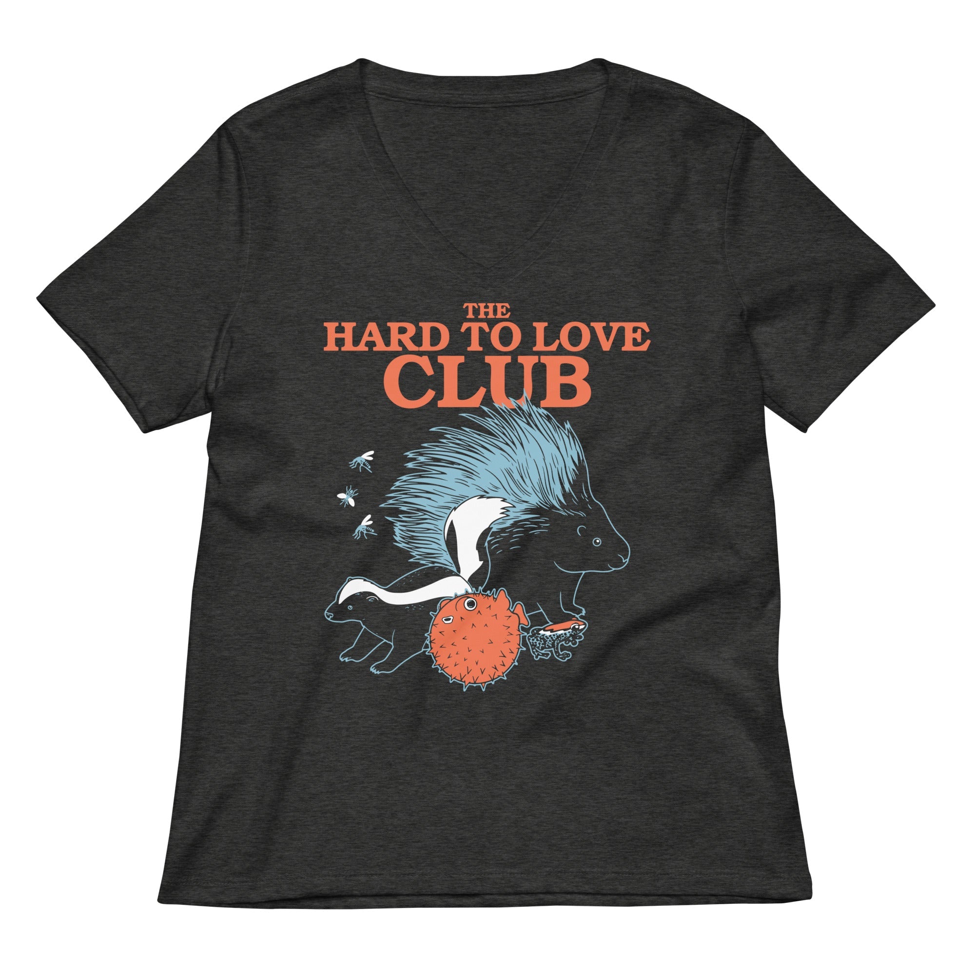 The Hard To Love Club Women's V-Neck Tee