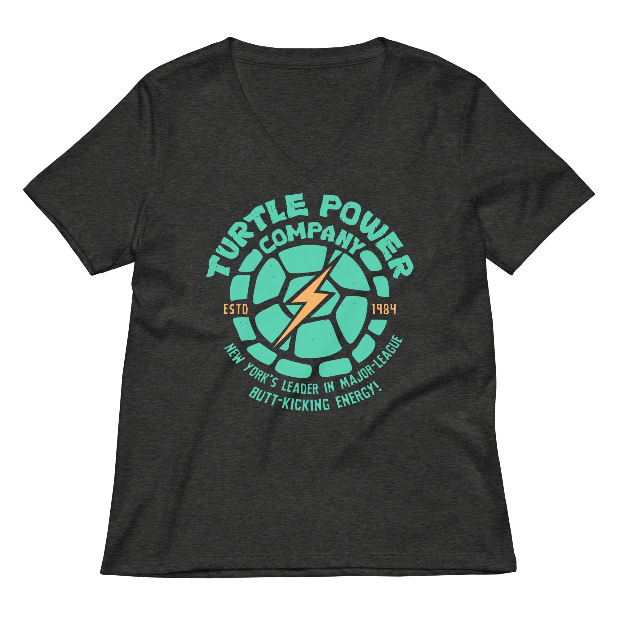 Turtle Power Company Women's V-Neck Tee