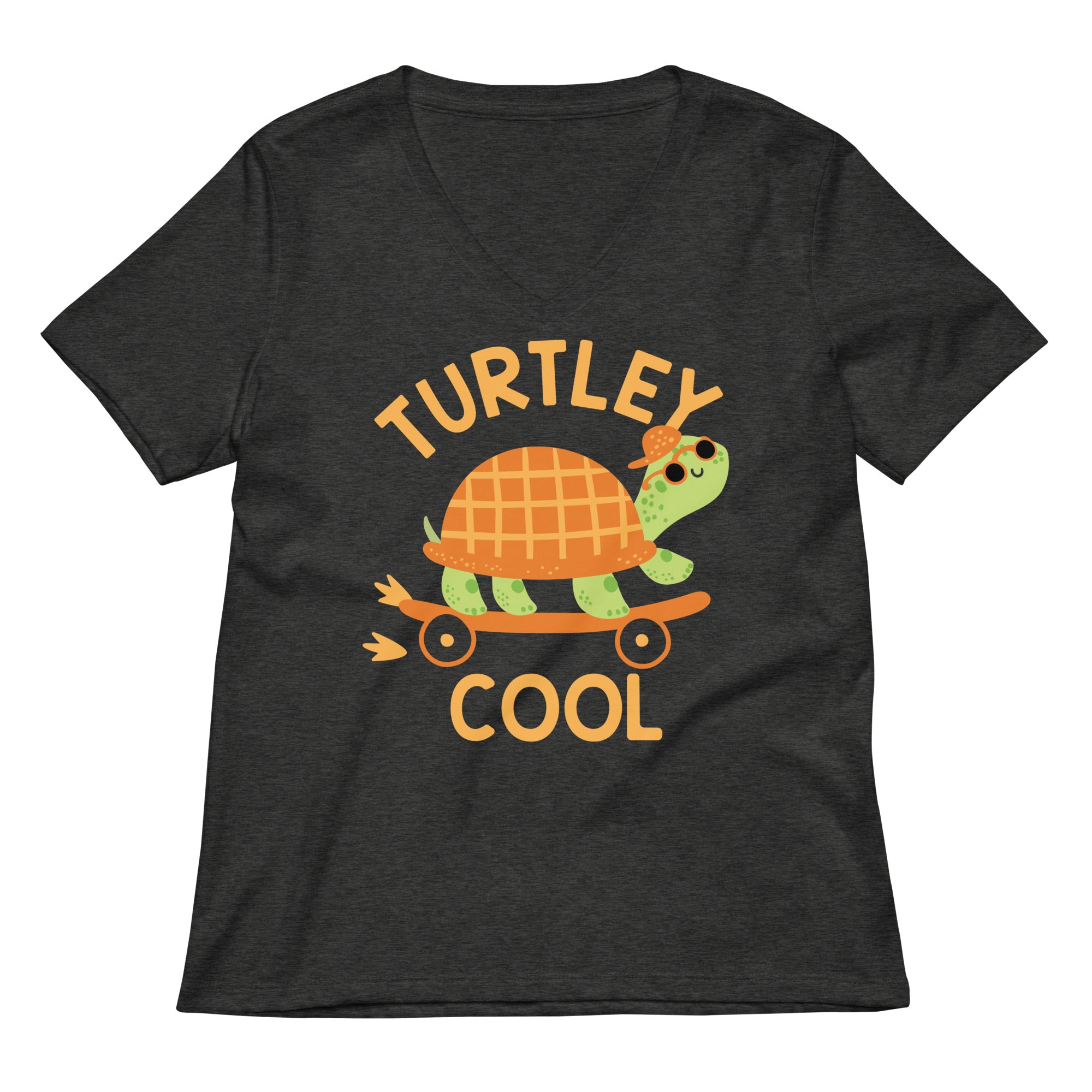 Turtley Cool Women's V-Neck Tee