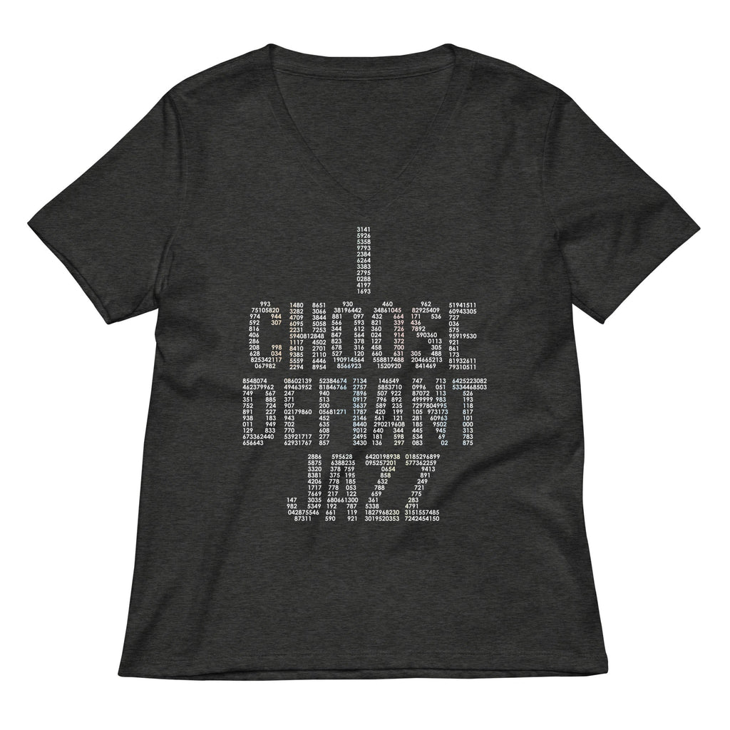 I Choose Defiant Jazz Women's V-Neck Tee