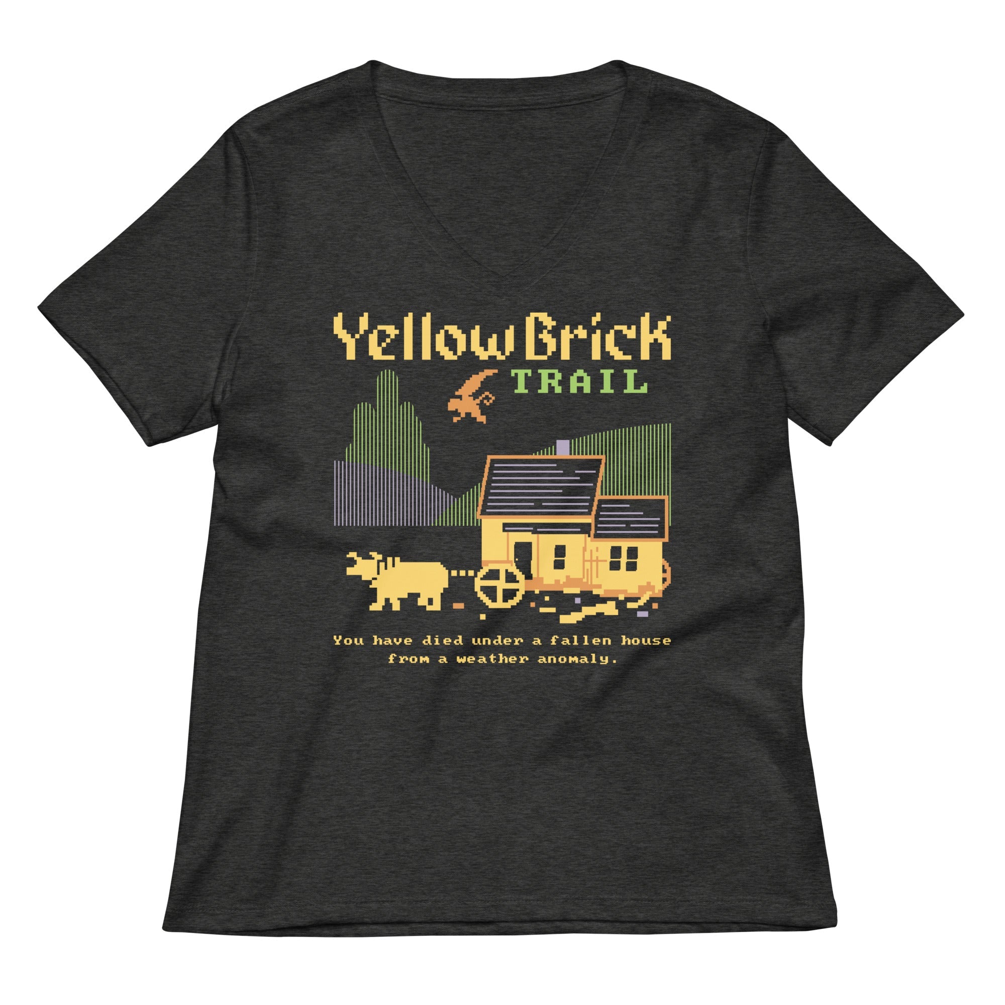 Yellow Brick Trail Women's V-Neck Tee
