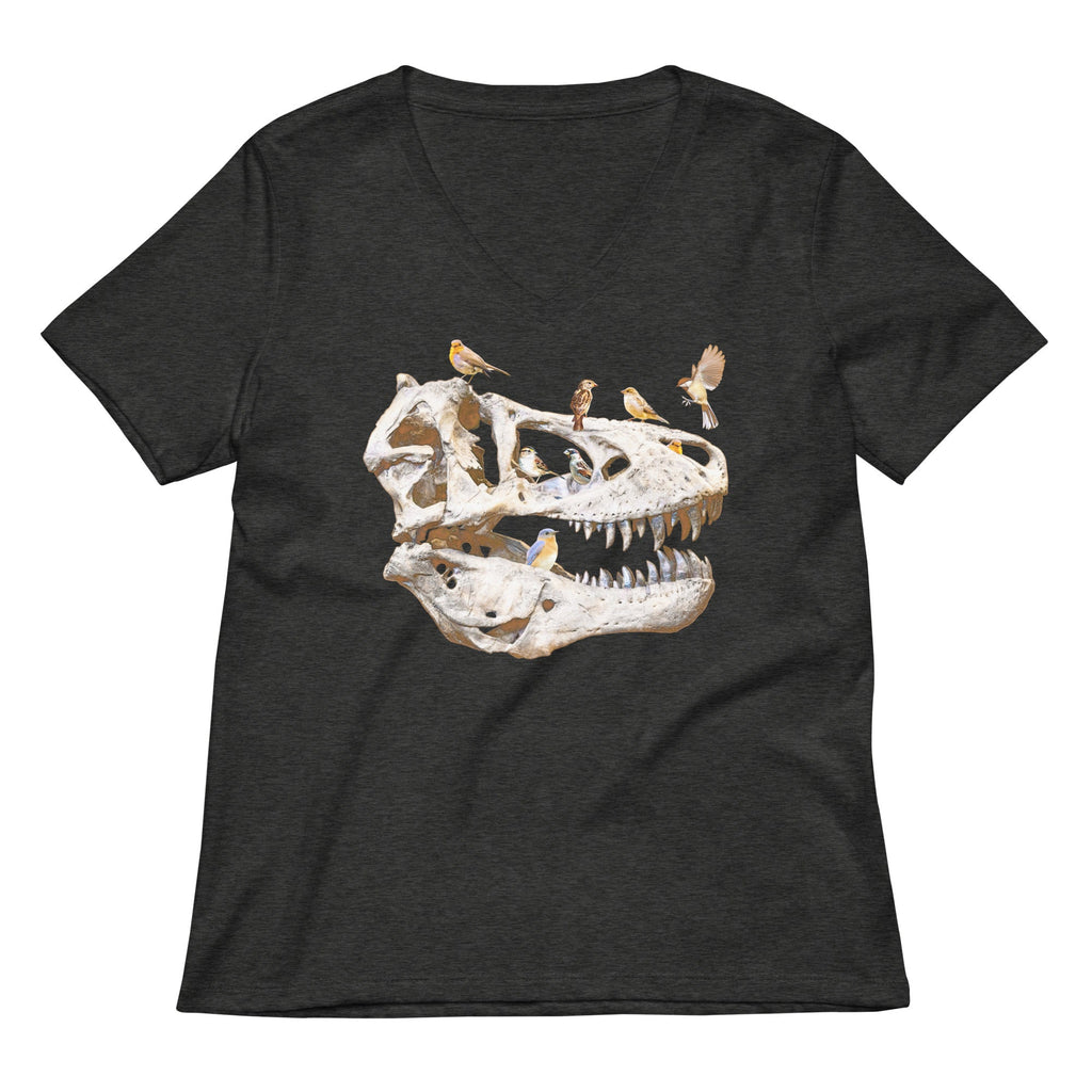 Bird Bones Women's V-Neck Tee