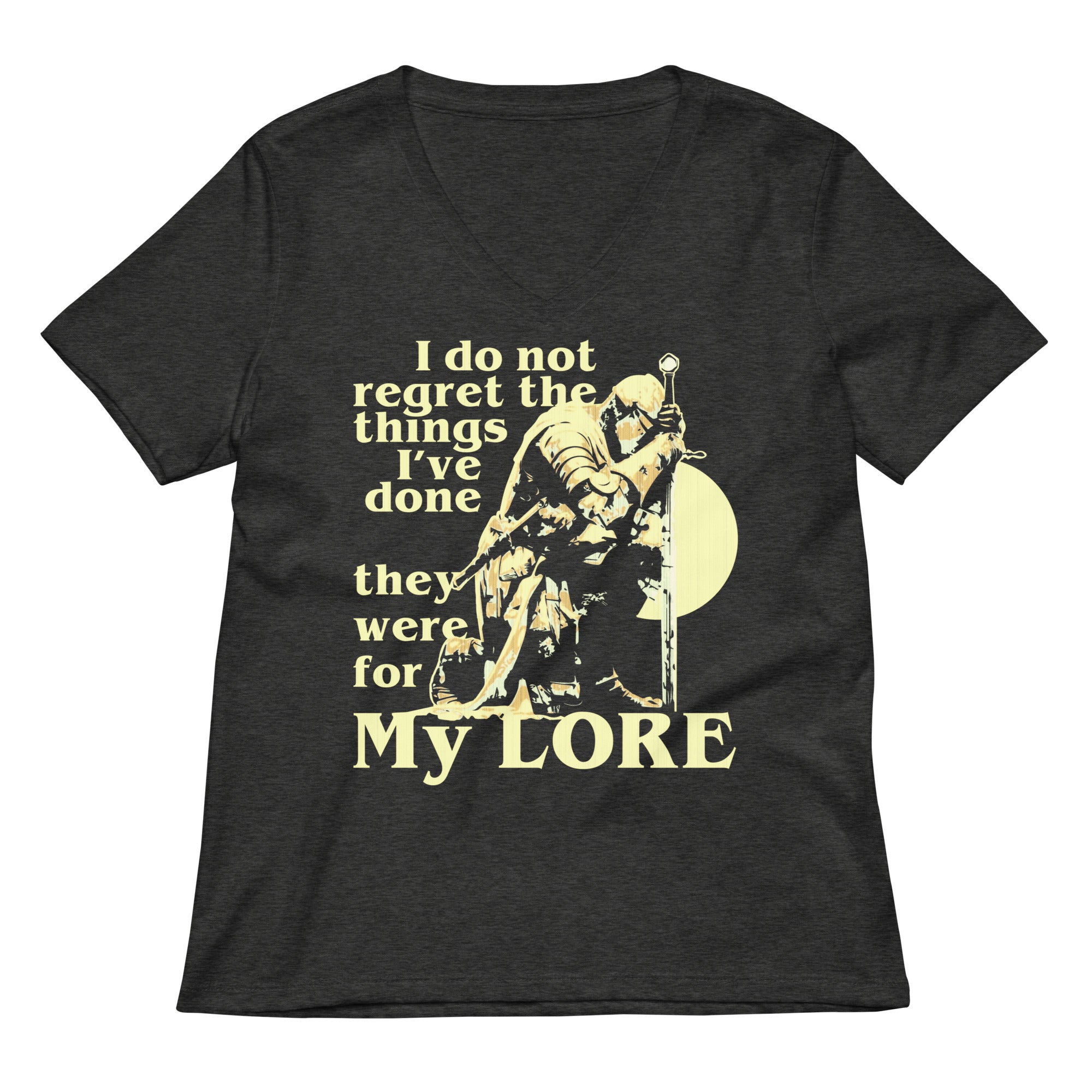 They Were For My Lore Women's V-Neck Tee