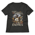 I Love The Fall Of My Enemies Women's V-Neck Tee