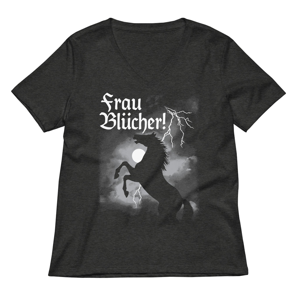 Frau Blucher! Women's V-Neck Tee