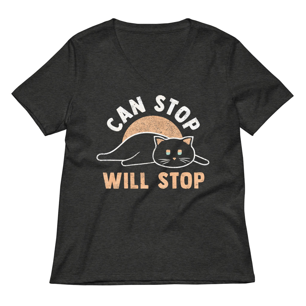 Can Stop Will Stop Women's V-Neck Tee